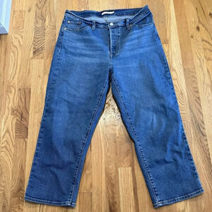 Levi’s Women’s Wedgie Straight Jeans Waterless 16w